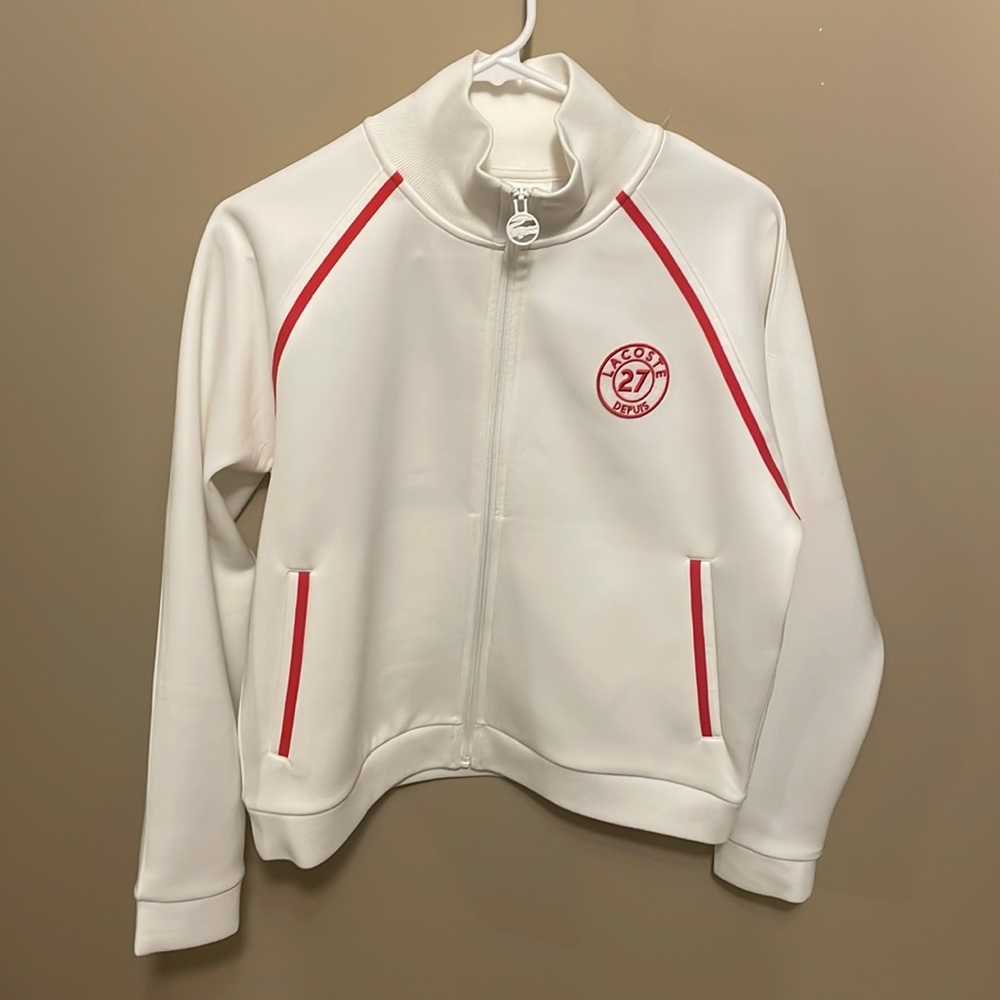 Lacoste zip up track jacket